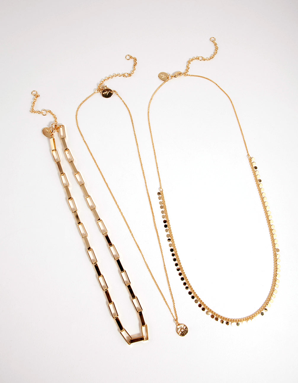 Gold Jingle Layered Necklace