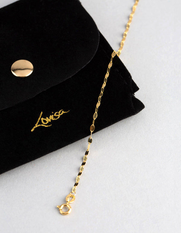 9ct Gold Forzantina Chain Bracelet