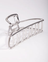 Silver Outline Claw Clip - link has visual effect only