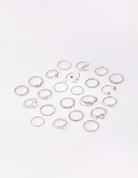 Silver Celestial Ring 24-Pack - link has visual effect only