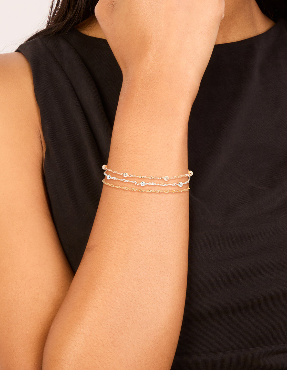 Mixed Metals Mixed Pack Bracelets