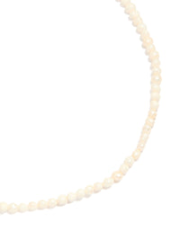 Gold Mini Freshwater Pearl Necklace - link has visual effect only
