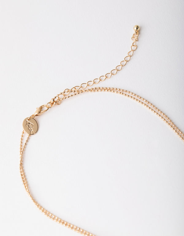 Cubic Zirconia Starburst Y-Neck Necklace