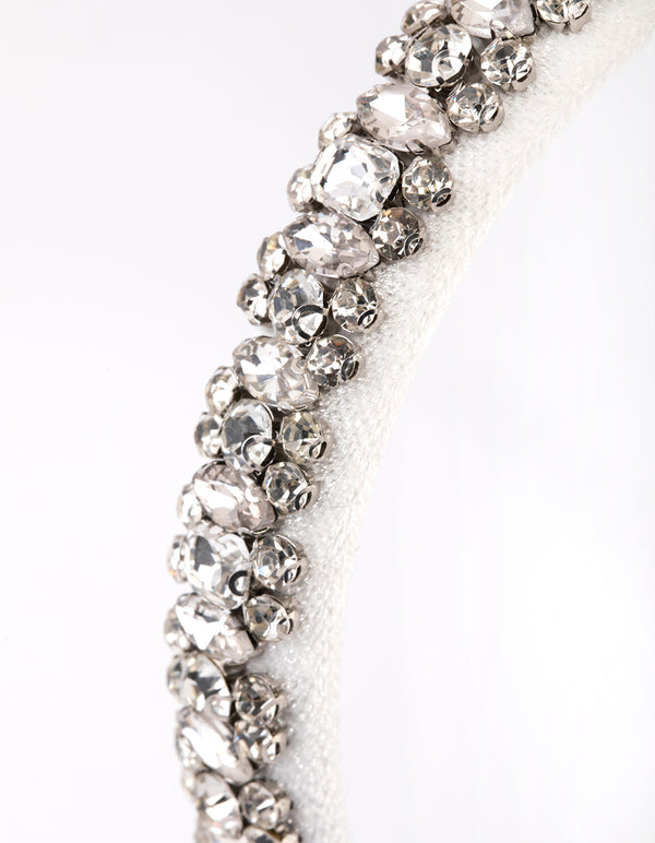 Mixed Crystal Detail Alice Band