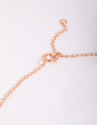 Rose Gold Plated Sterling Silver Butterfly Necklace - link has visual effect only