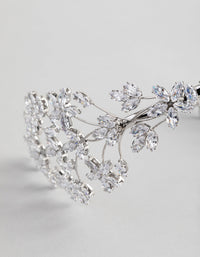 Silver Statement Flower Alice Band - link has visual effect only