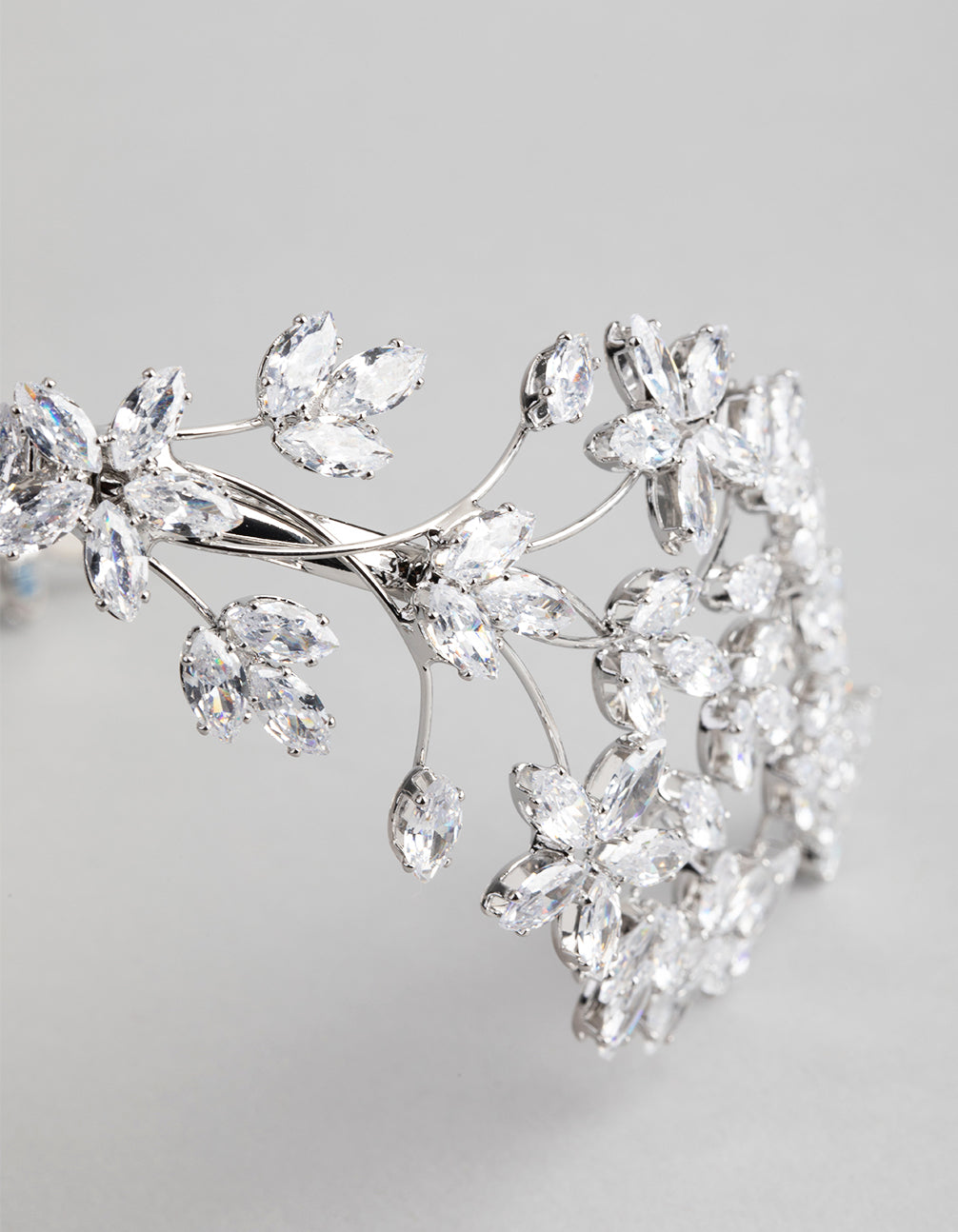 Silver Statement Flower Alice Band