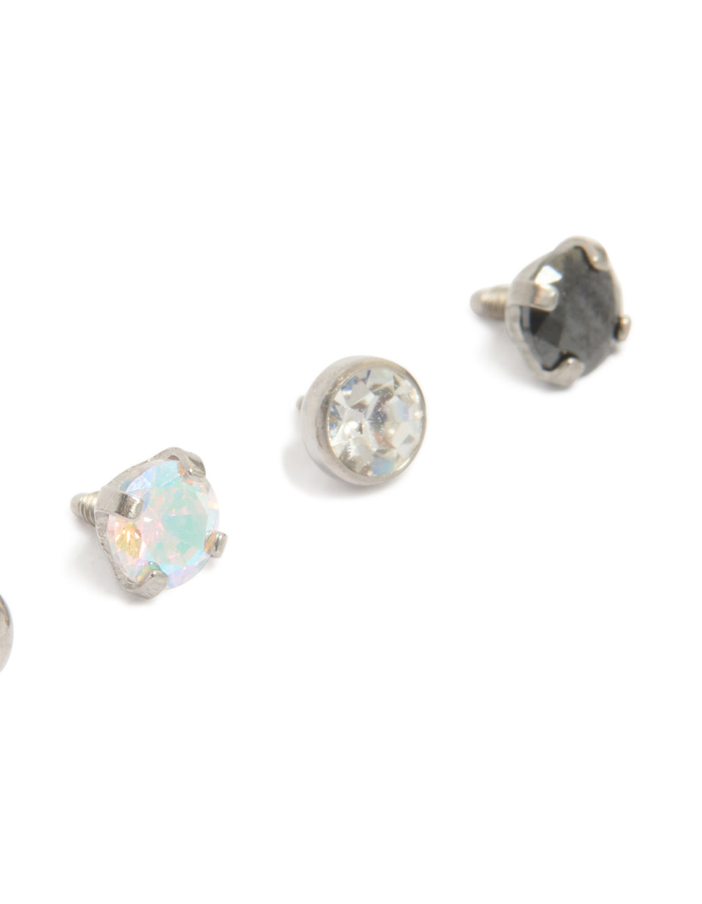 Titanium Pretty Flat Back Stud Pack