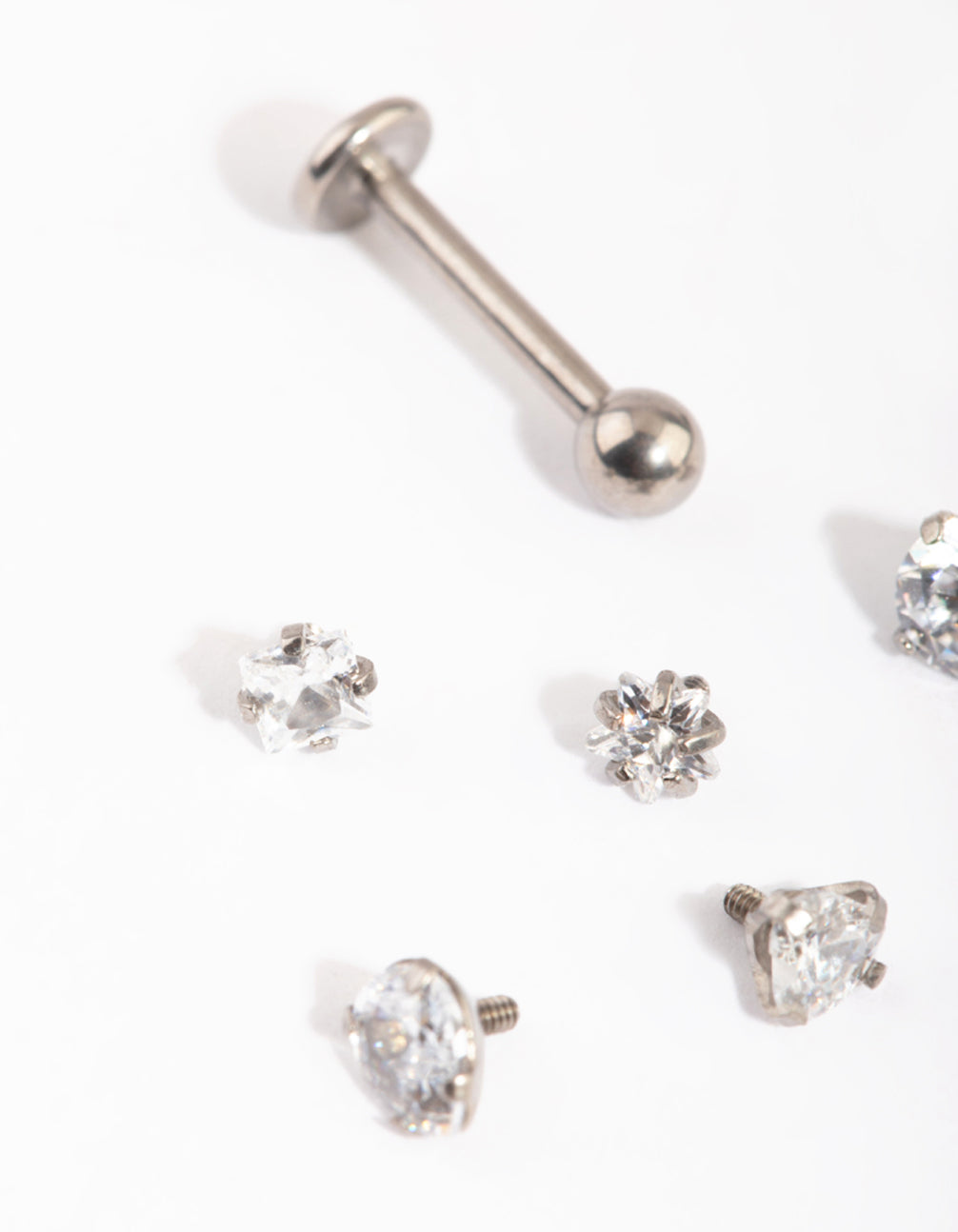 Titanium Flat Back 6-Pack