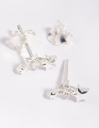 Sterling SIlver Star Stud Earrings - link has visual effect only