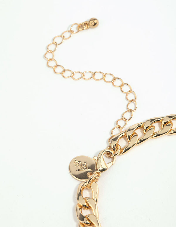 Gold Freshwater Pearl Bracelet Set