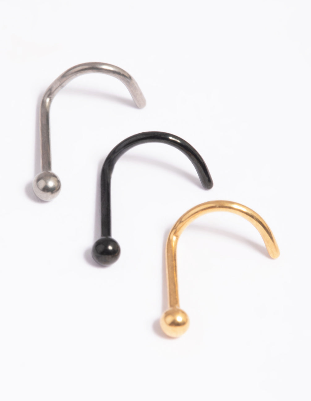 Titanium Ball Nose Studs