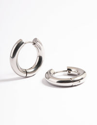 Surgical Steel Thick 20mm Hoop Earrings - link has visual effect only