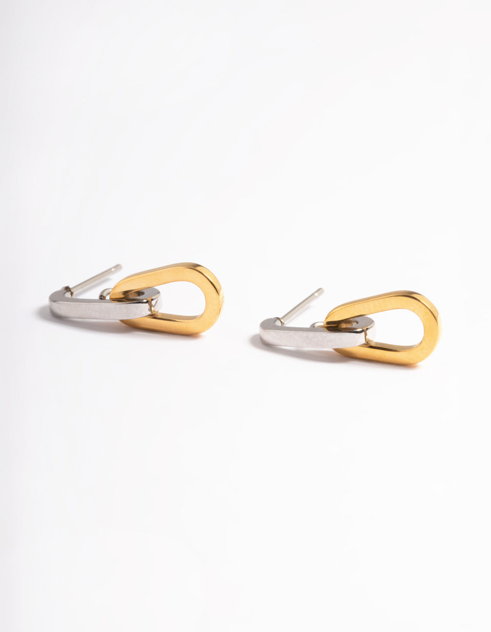 Surgical Steel Chain Link Drop Earrings