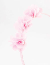 Kids Side Flower Petal Headband - link has visual effect only