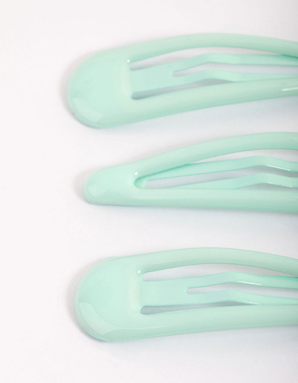 Coated Turqouise Bubble Snap Clip Pack