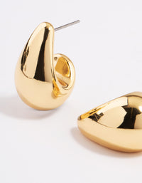 Gold Plated Bubble Drop Stud Earrings - link has visual effect only