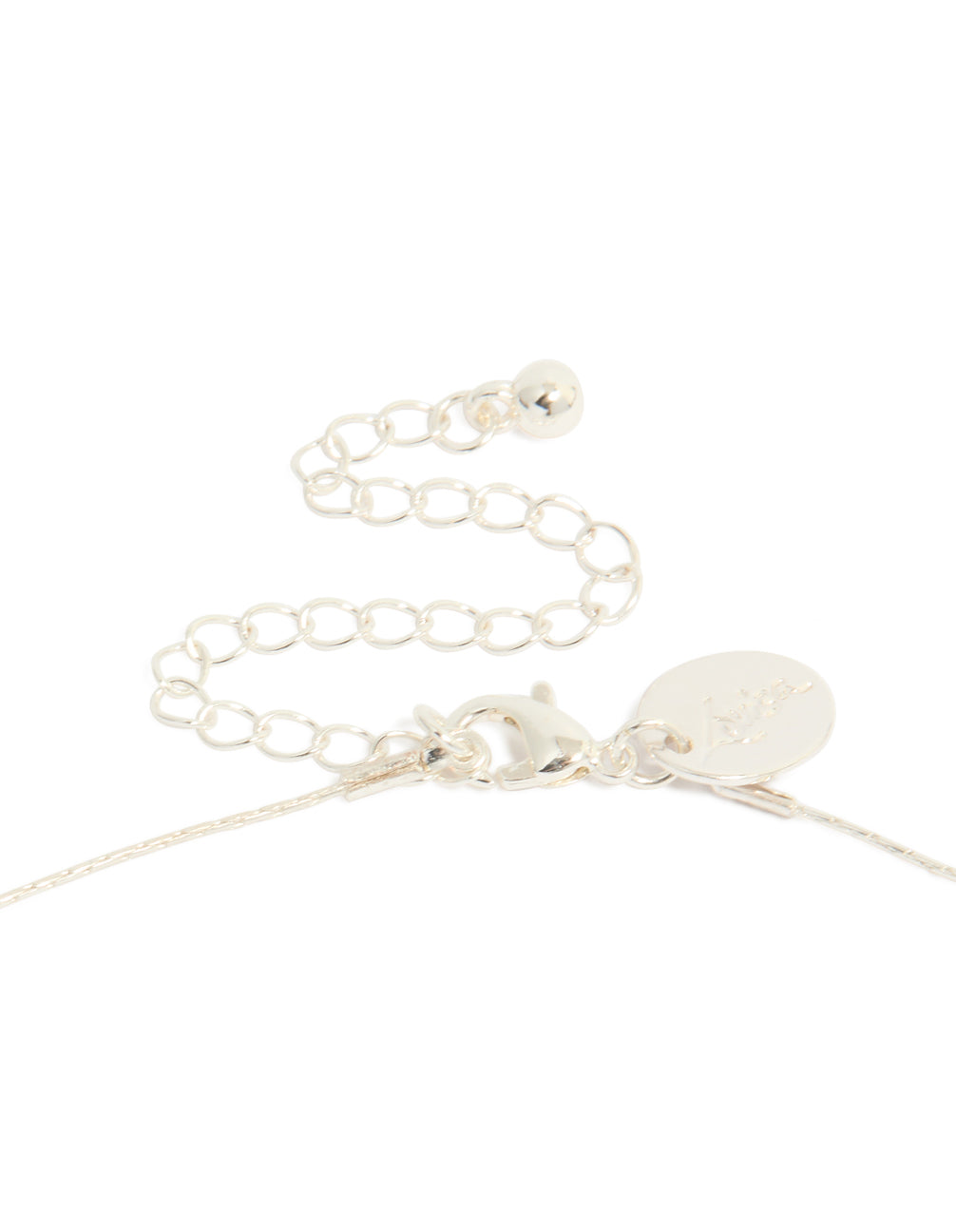Silver Plated Freshwater Pearl Dotted Fine Necklace