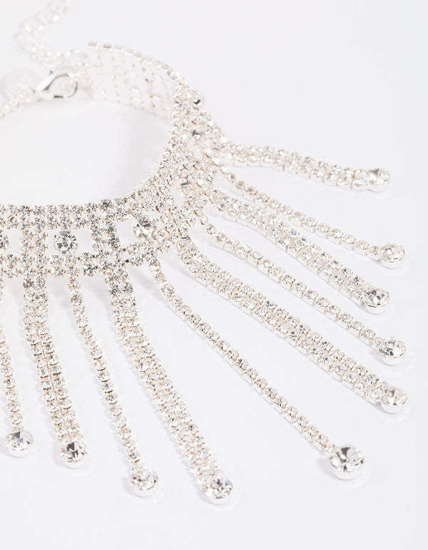 Silver Decorative Statement Anklet Pack