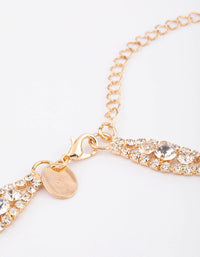 Gold Diamante Evil Eye Detailed Belt - link has visual effect only