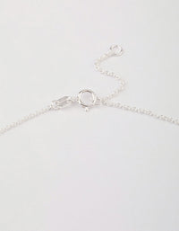 Sterling Silver Puffy Heart Pendant Necklace - link has visual effect only