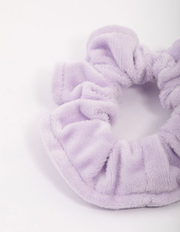 Lilac Soft Beauty Hair Scrunchie