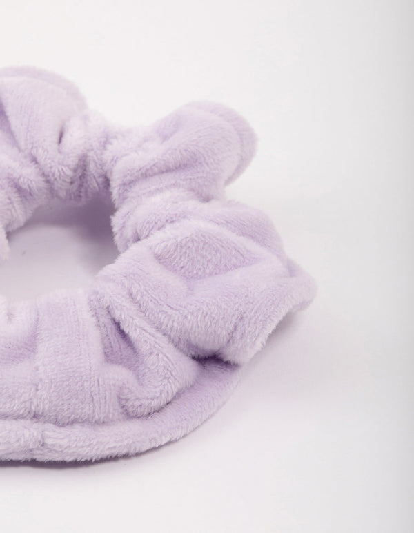 Lilac Soft Beauty Hair Scrunchie