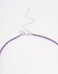 Silver Statement Diamante Jewellery Set - link has visual effect only