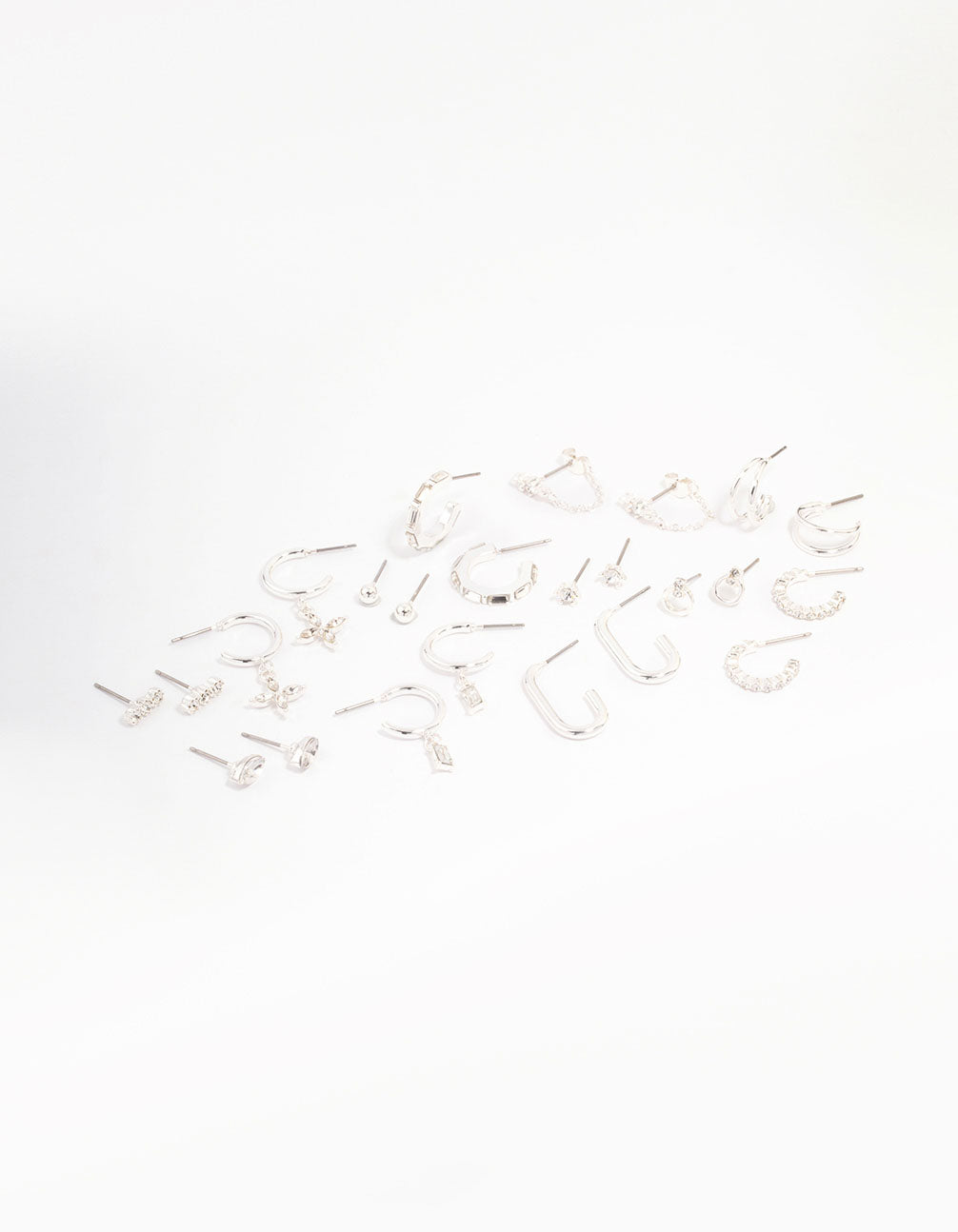 Silver Plated Diamante Bling 12 Days of Christmas Advent Calendar