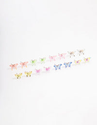 Pastel Mixed Butterfly Earring 8-Pack - link has visual effect only
