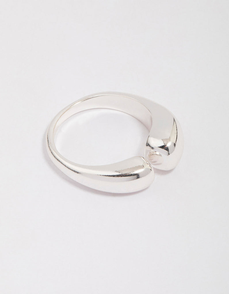Silver Plated Open Band Ring