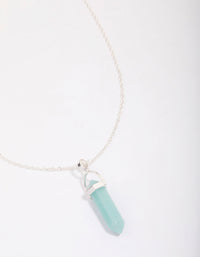 Kids Silver Glow In The Dark Pendant Necklace - link has visual effect only