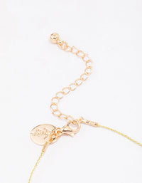 Gold Amethyst Bracelet - link has visual effect only