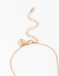 Antique Gold Multi Shape Heart Necklace - link has visual effect only
