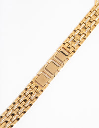 Gold Diamante Chain Watch Band 38/40/41 mm - link has visual effect only