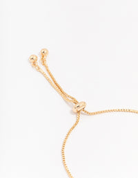 Gold Plated Brass Crystal Large Evil Eye Bracelet - link has visual effect only