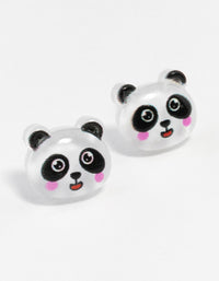 Blush Panda Stud Earrings - link has visual effect only