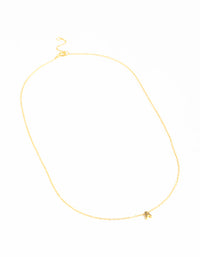 Gold Plated Sterling Silver Initial A Necklace - link has visual effect only