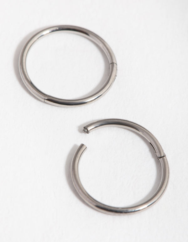 Surgical Steel  Sleeper Earrings 8MM