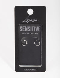 Surgical Steel  Sleeper Earrings 8MM - link has visual effect only