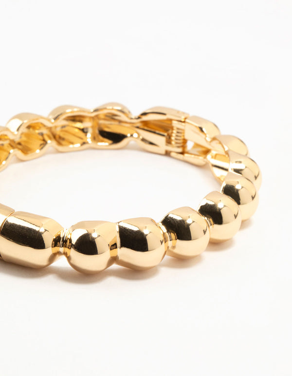 Gold Teardrop Bracelet