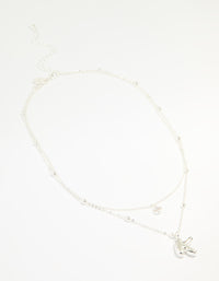 Gold Plated Bubble Letter K Necklace - link has visual effect only