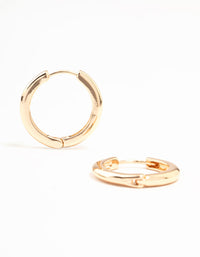 Gold Clean Clicker Earrings - link has visual effect only