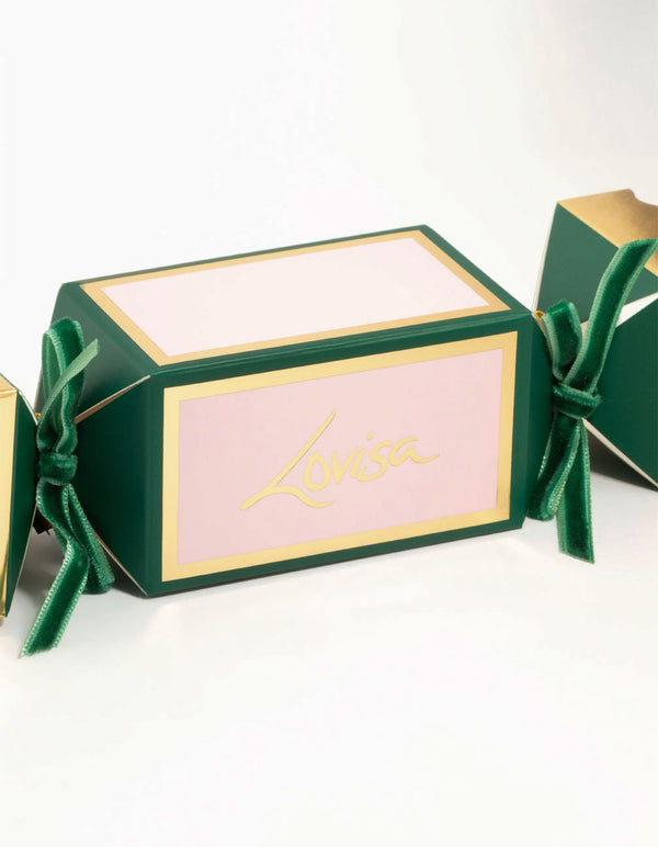 Pink & Green Pillow Box Bonbon