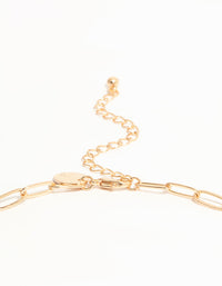Gold Cross & Chili Charm Necklace - link has visual effect only