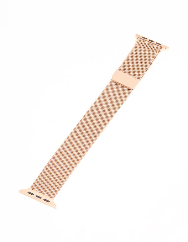 Rose Gold Mesh Strap 42/44/45 mm