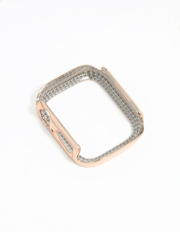 Rose Gold Diamante Watch Cover 40/41 mm