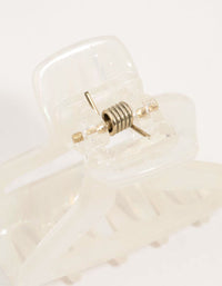 Red & Brown Acrylic Small Shaped Claw Clips 4-Pack - link has visual effect only