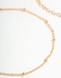 Gold Diamante Butterfly Bracelets 2- Pack - link has visual effect only