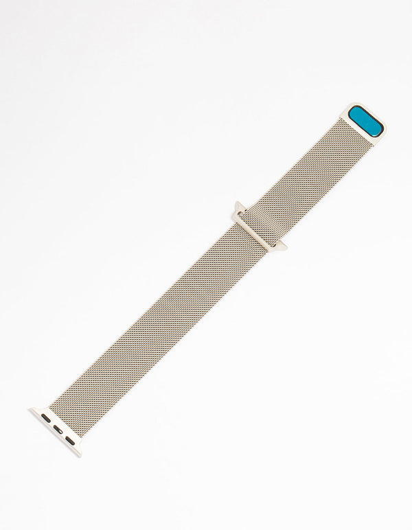 Mixed Metals Mesh Watch Strap 38/40/41 mm